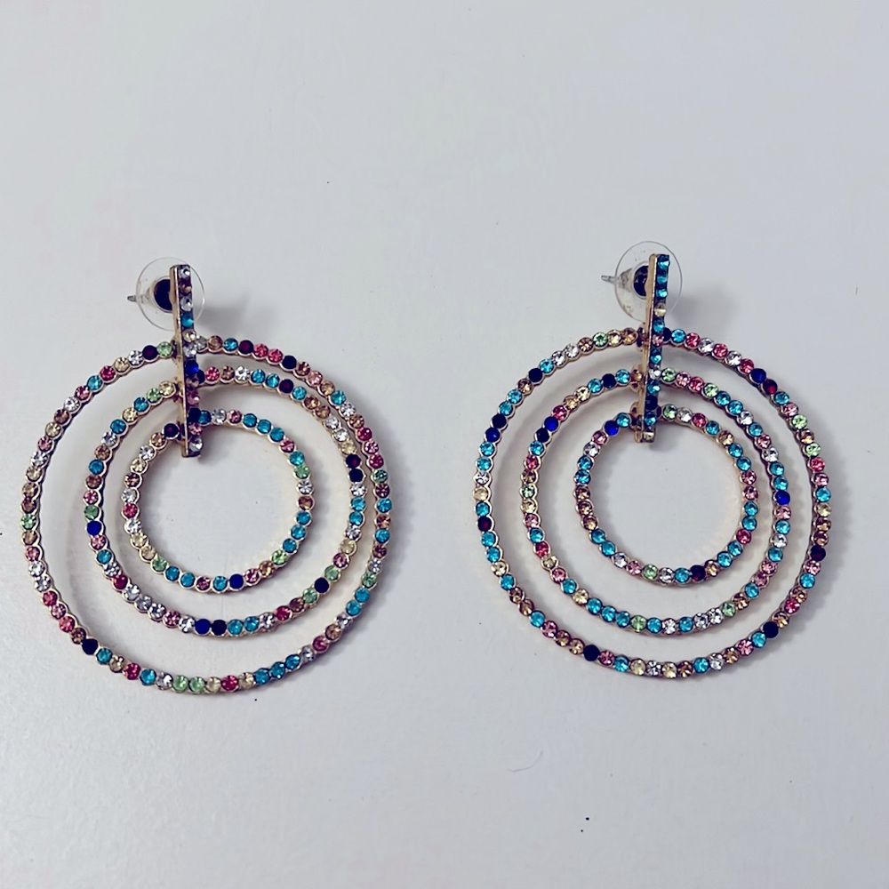 Circle earrings